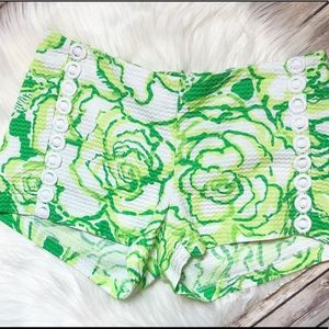 Lilly Pulitzer Floral Shorts size 4
